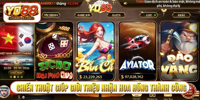 Chiến thuật giúp giới thiệu nhận hoa hồng thành công