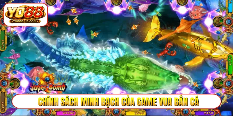 Chính sách minh bạch của game vua bắn cá