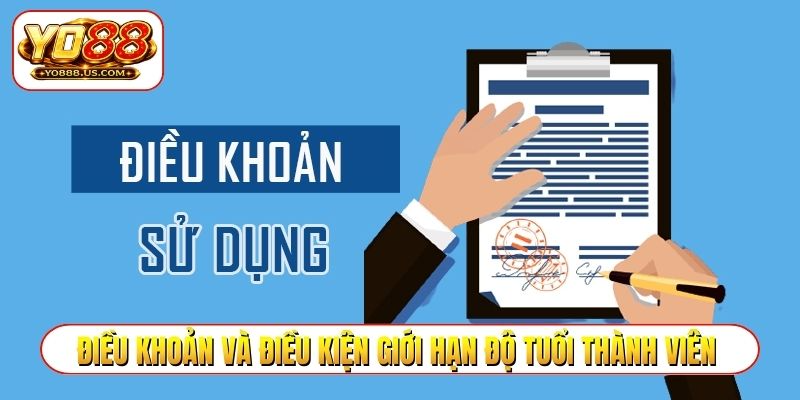 Điều khoản và điều kiện giới hạn độ tuổi thành viên
