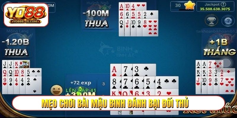 Mẹo chơi bài mậu binh đánh bại đối thủ
